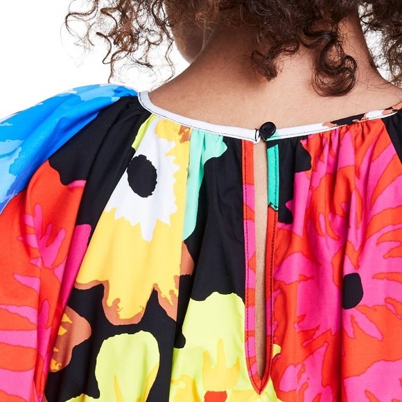 Christopher John Rogers Floral High-Low Dress - Picture 4 of 7